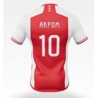 Camiseta Ajax Chuba Akpom #10 Primera Equipación Replica 2023-24 mangas cortas